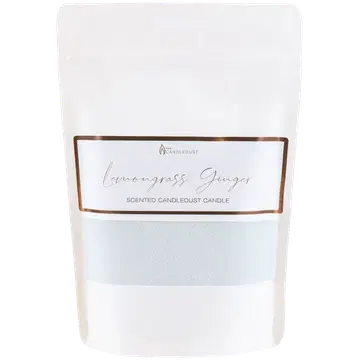 Lõhnastatud pulberküünla täitepakk Lemongrass Ginger 330g