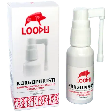 Loodu taruv.-astel.-saial. etanooliv. kurgupihusti 30 ml