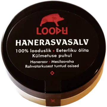 Loodu hanerasvasalv 40ml