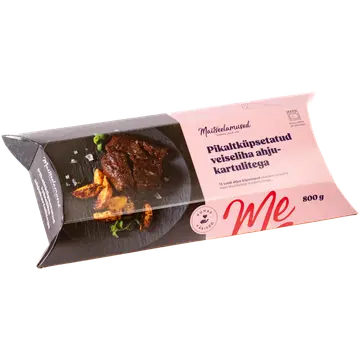 Maitseelamused Pikalt küpsetatud veiseliha ahjukartulitega 800 g