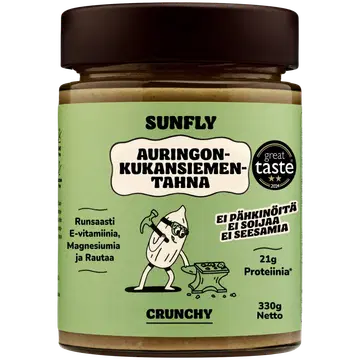 Sunfly päevalilleseemnevõie krõbisev, 330g