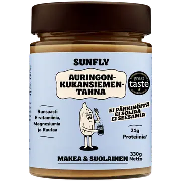 Sunfly päevalilleseemnevõie magussoolane 330g