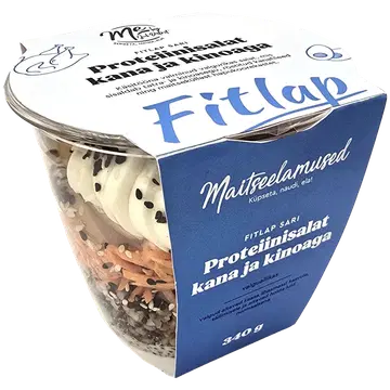 Maitseelamused Fitlap Proteiinisalat Kana Ja Kinoaga 34