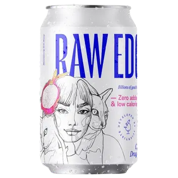 Raw Edge draakonivilja fermenteeritud jook 330 ml