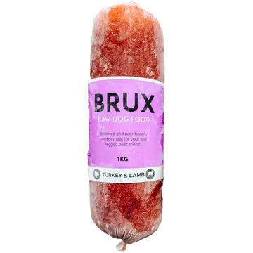 Brux Kalkun ja Lammas, tasakaalustatud toortoit 500g