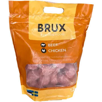 Brux veis ja Kana, tasakaalustatud toortoit