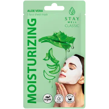 Stay well kangasmask niisutav aloe 1tk