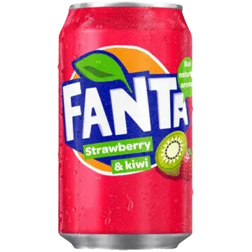 Fanta maasika- ja kiivimaitseline karastusjook 330 ml