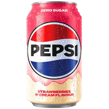 Pepsi maasika-, vanilli- ja koolamaitseline suhkruvaba 0.33L