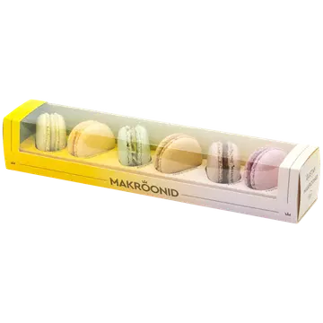Gustav Makroonid 6tk karbis 100 g