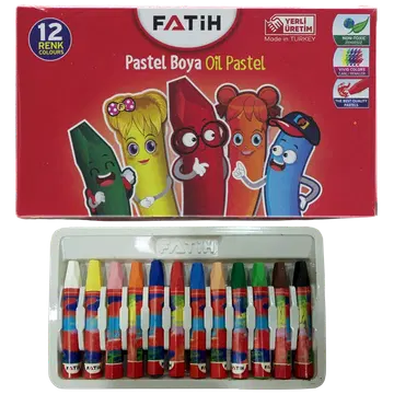 Fatih õlipastellid 12 värvi fatih