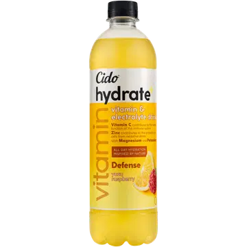 CIDO Hydrate+ Defense Yuzu-Vaarikas JOOK 600 ml