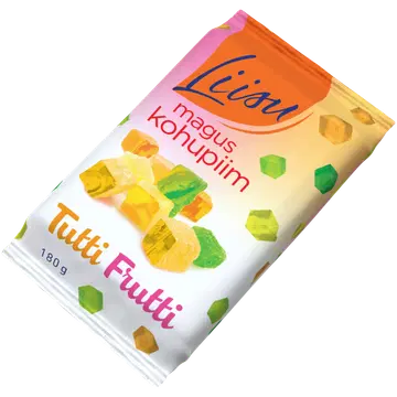 Baltais Magus kohupiim Tutti-Frutti 180g