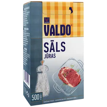Valdo meresool 0,5kg, karbis