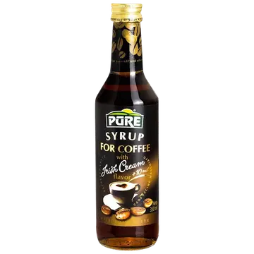 Pure Puratos kohvisiirup iiri kohvi 350 ml