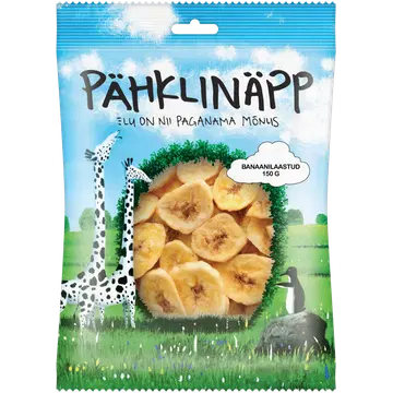 Pähklinäpp banaanilaastud 150 g