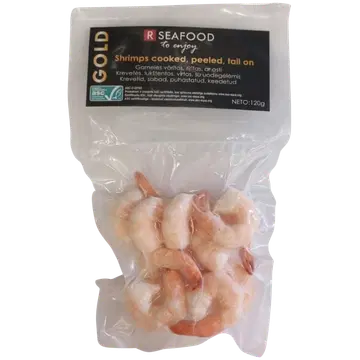 RSeaFood Tiigerkrevetid Puhastatud 120 g