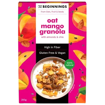 Beginnings vegan kaera müsli mangoga 200g