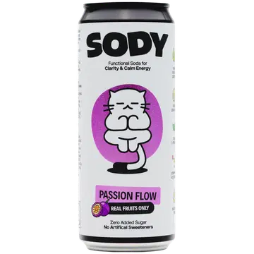 SODY Passion Flow alkoholivaba funktsionaalne jook 330 ml