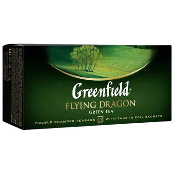 GREENFIELD Flying Dragon roheline tee 2g*25