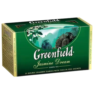 GREENFIELD Jasmine Dream roheline tee 2g*25