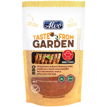 Alvo bbq-vürtside segu ribidele 80g
