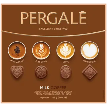 Pergale kohvi assortiikarp 115g