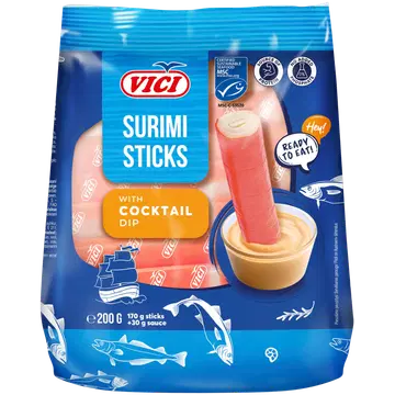 Vici Minisurimipulgad kokteilikastmega, MSC 200g
