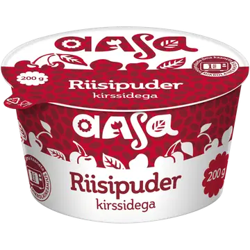 Aasa Kirssidega riisipuder, 200 g