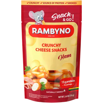 Rambyno Sulatatud suitsujuustusnäkk singiga 75g