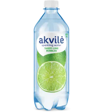 Akvile gaseeritud vesi Laim-Tahiti 600 ml