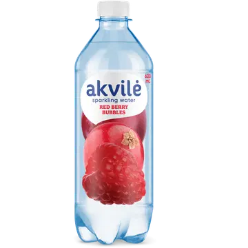 Akvile gaseeritud vesi Punased marjad 600 ml