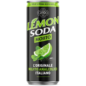 Crodo Mojito mündi-laimimaitseline alkoholivaba karboniseeritud karastusjook 330 ml
