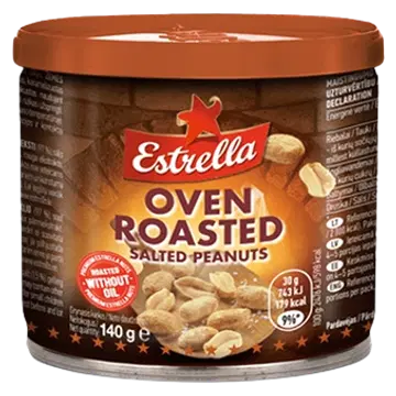Estrella ahjus röstitud maapähklid 140 g