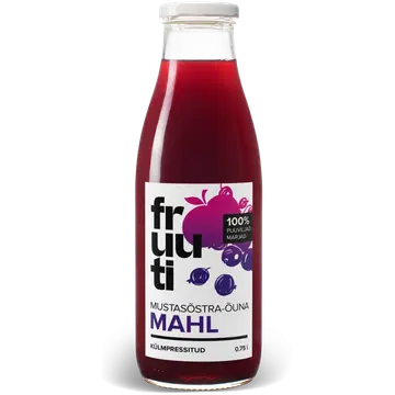 Fruuti mustsõstra-õunamhl 750ml