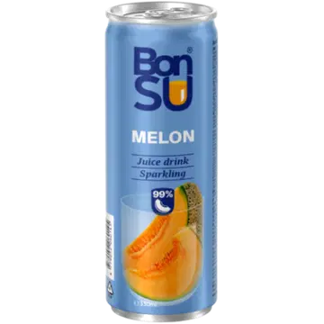 BONSU Gaseeritud melonimahl 99% 330 ml