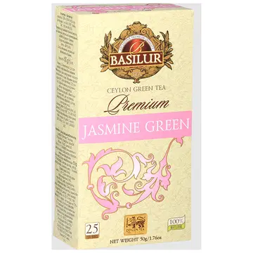 Basilur roheline tee Premium jasmiini kollektsioon