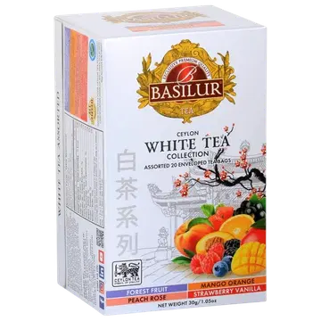 Basilur valgete teede valik 20tk