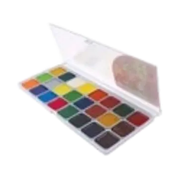 Akvarellid wig 24 värvi, plastkarbis