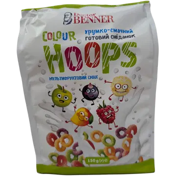 Dr. Benner hommikusöögihelbed Color Hoops 150gr