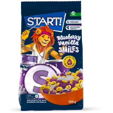 Start mustika&vanilje hommikusöögihelbed 500g