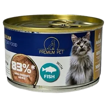 Premium Pet pasteet kassidele kalaga 100g