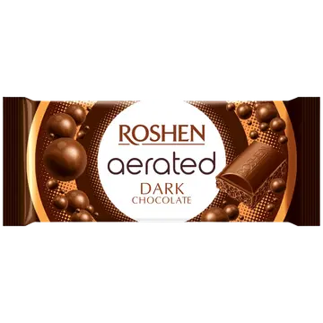 Roshen õhuline tume šokolaad 80g