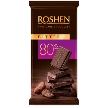 Roshen tume šokolaad Bitter 80% 85g