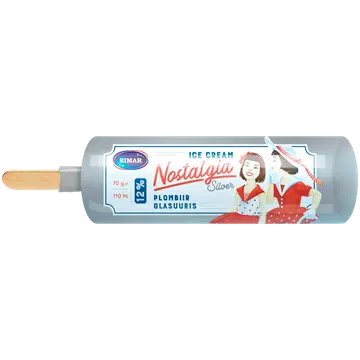Bimar Nostalgia Silver vanilliplombiir 110ml/70 g