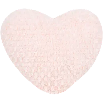 dekoratiivpadi heart roosa 45x45