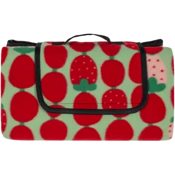 Piknikutekk Maasikad 130x150