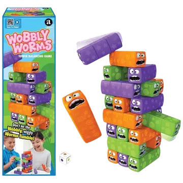 Tasakaalutorn Wobbly Worms