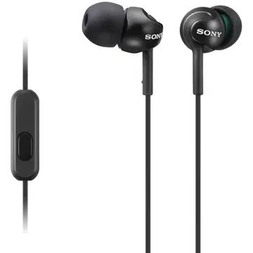 Nööpkõrvaklapid Sony MDR-EX110APB must