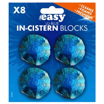 Wc loputuskasti sinised tabletid Easy 8tk